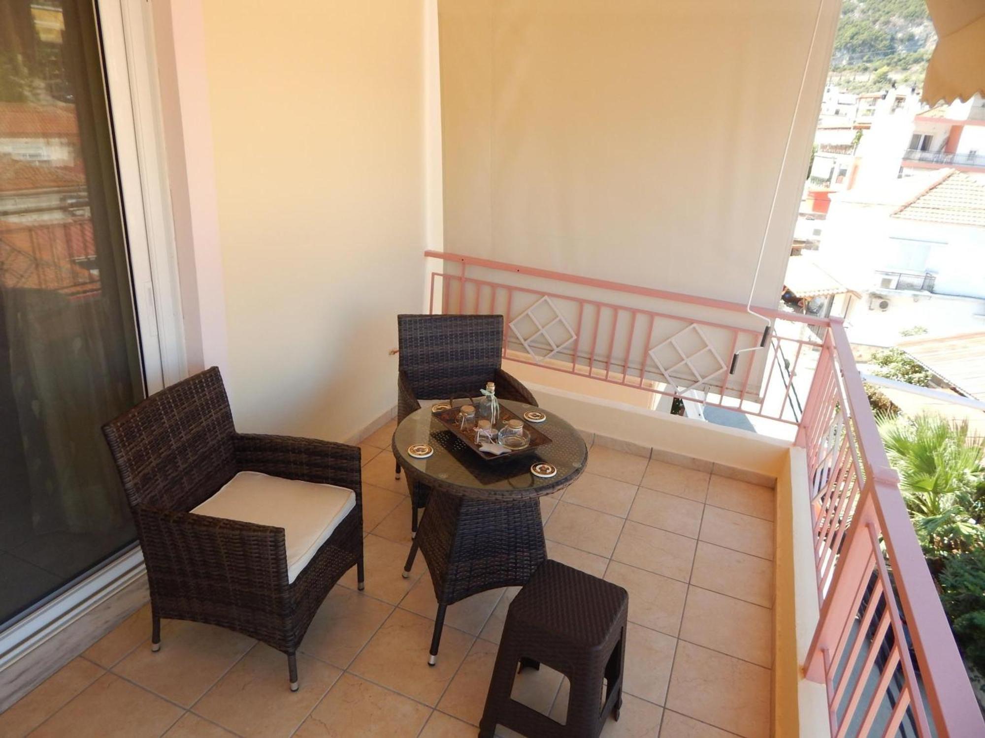 Angela'S Apartment With Beautiful Balcony View Agios Konstantinos  外观 照片