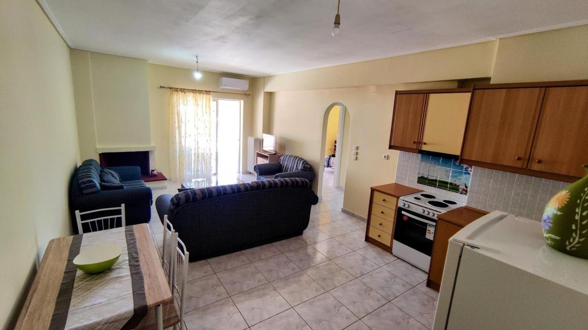 Angela'S Apartment With Beautiful Balcony View Agios Konstantinos  外观 照片