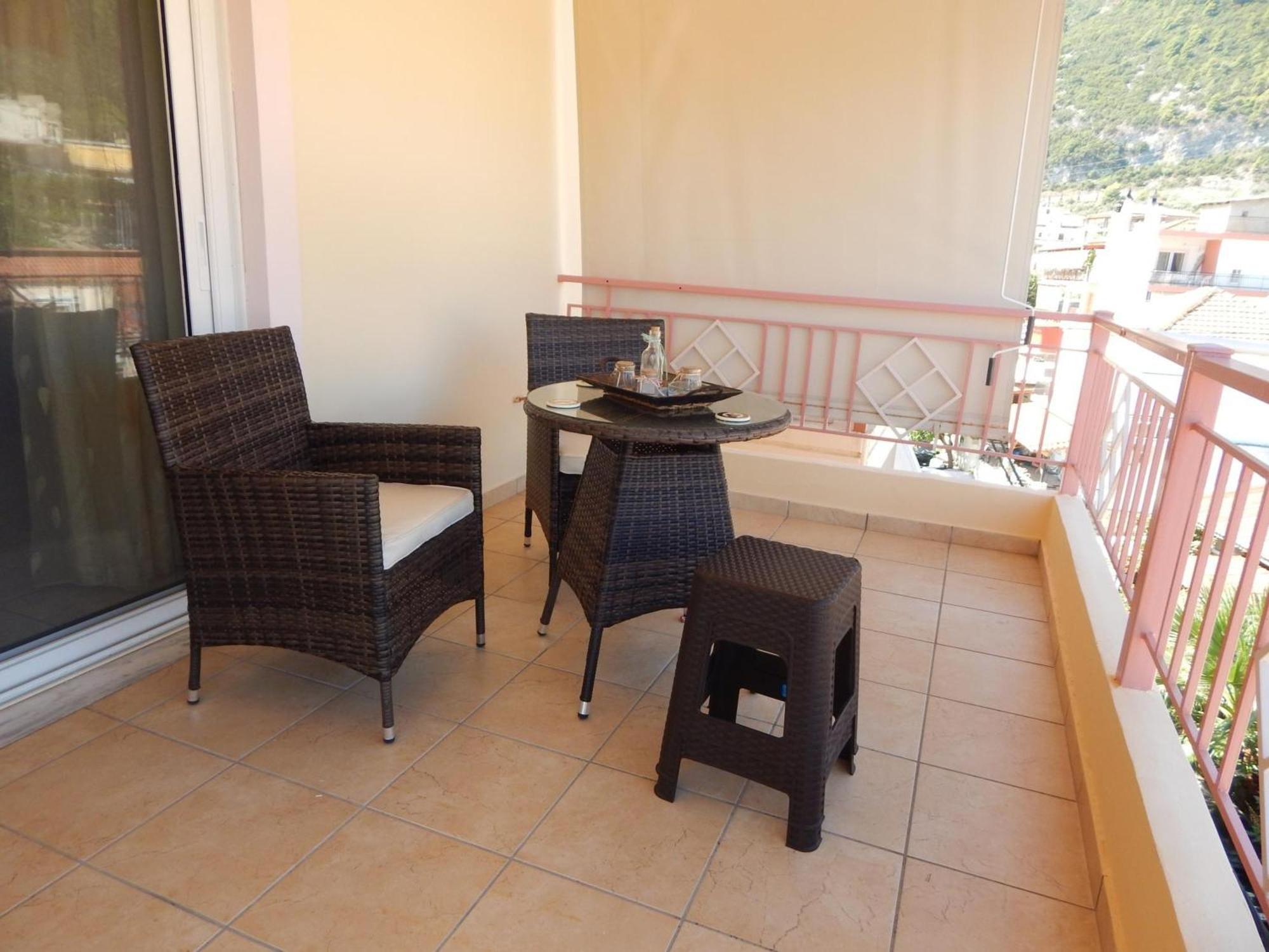 Angela'S Apartment With Beautiful Balcony View Agios Konstantinos  外观 照片