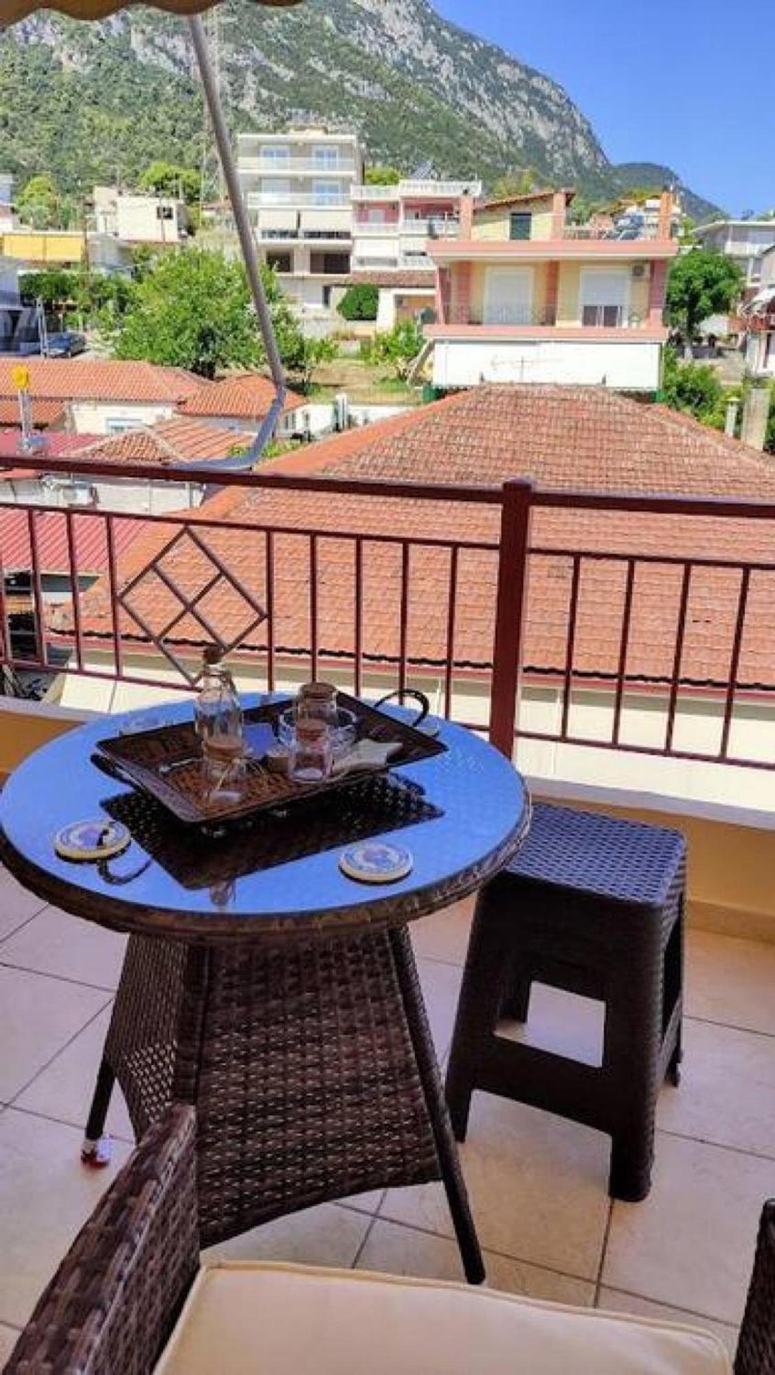 Angela'S Apartment With Beautiful Balcony View Agios Konstantinos  外观 照片