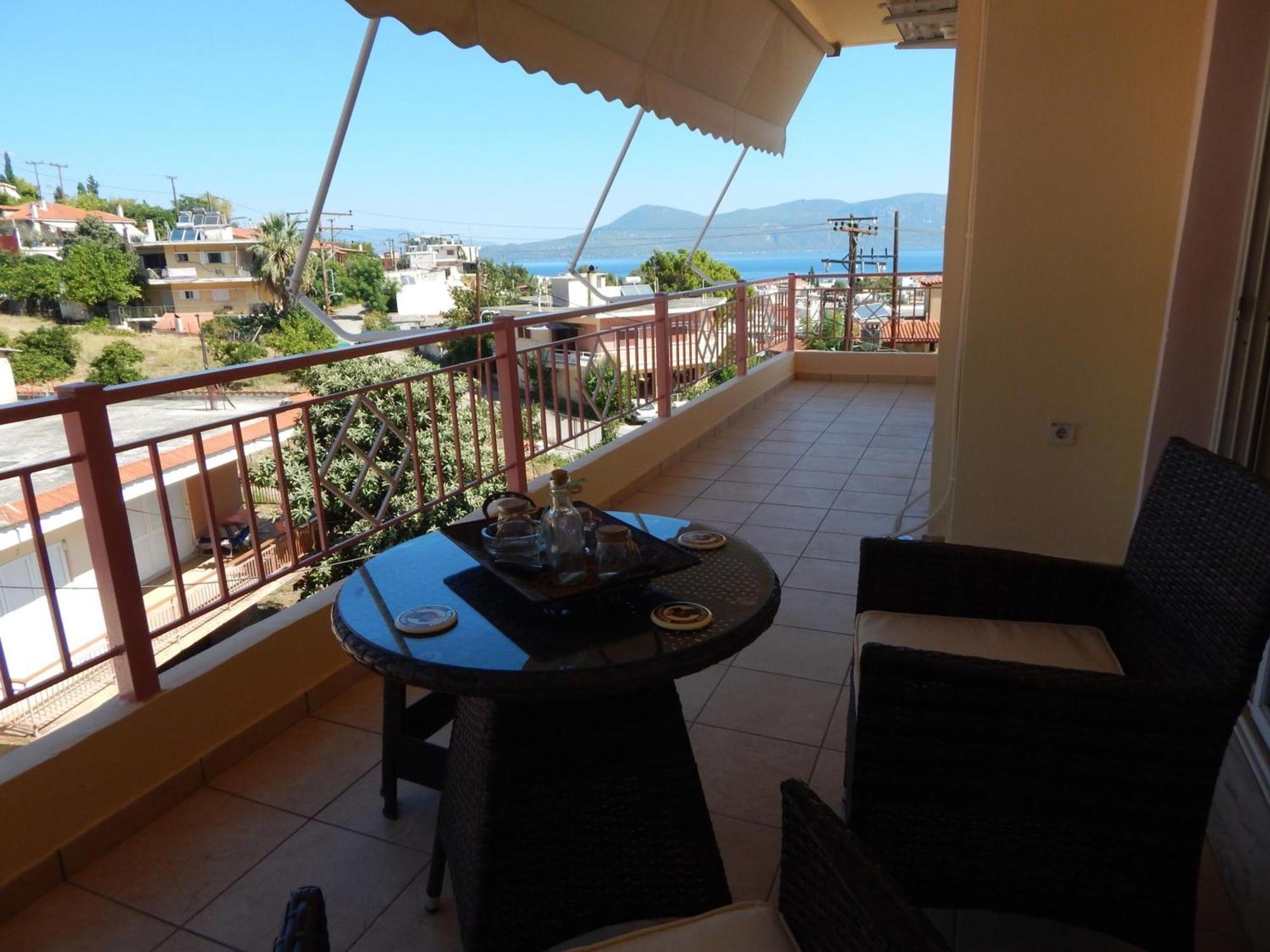 Angela'S Apartment With Beautiful Balcony View Agios Konstantinos  外观 照片